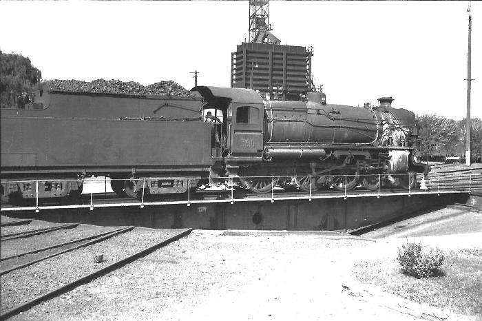 On the turntable at Orange
NSW is 3610